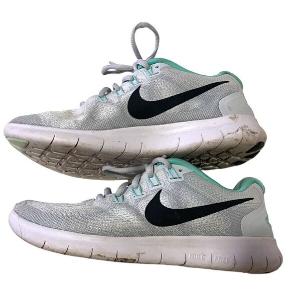 Nike free runs mint and white - Picture 2 of 6